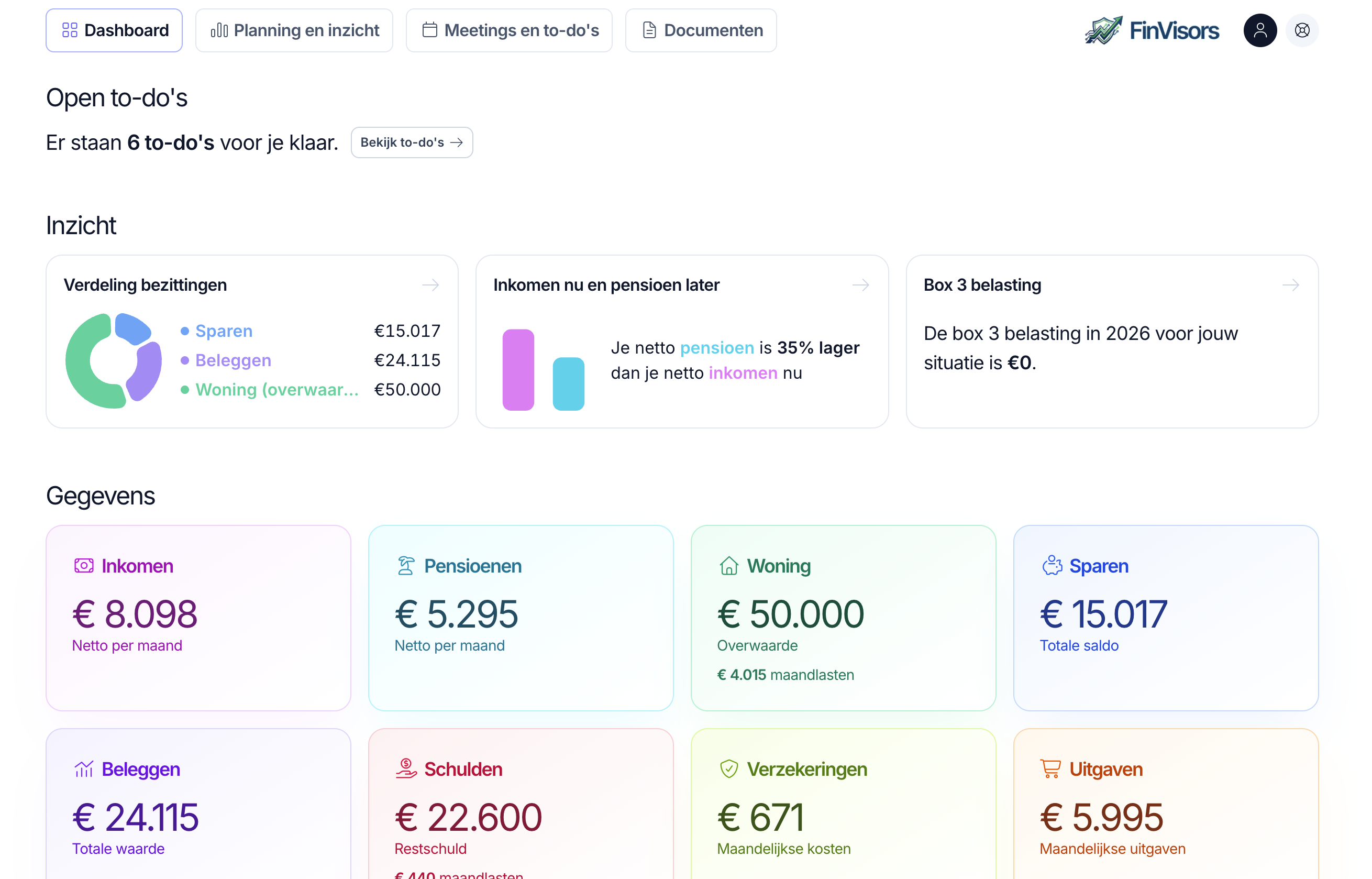 Update klant-dashboard in Lumeo